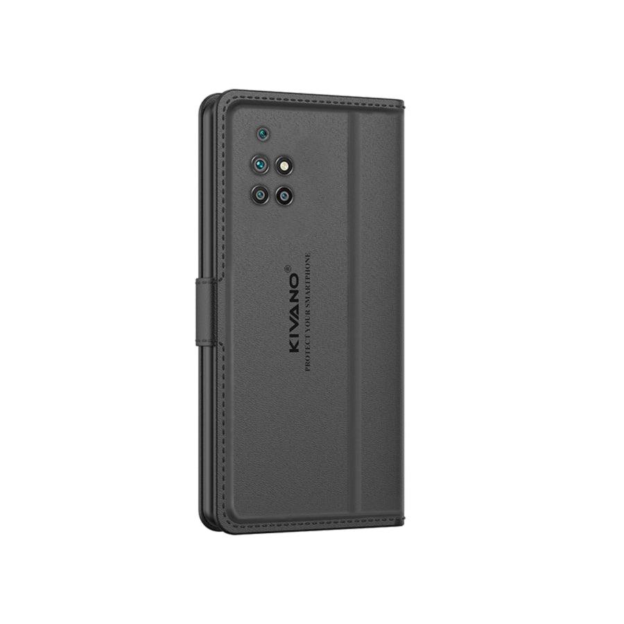 Leather Wallet Case for Xiaomi Redmi 10 Prime ?Stylish Flip Folio Cover with Card Holder, Stand, Ideal for Both Men and Women-KIVANO LUXE - Aibex